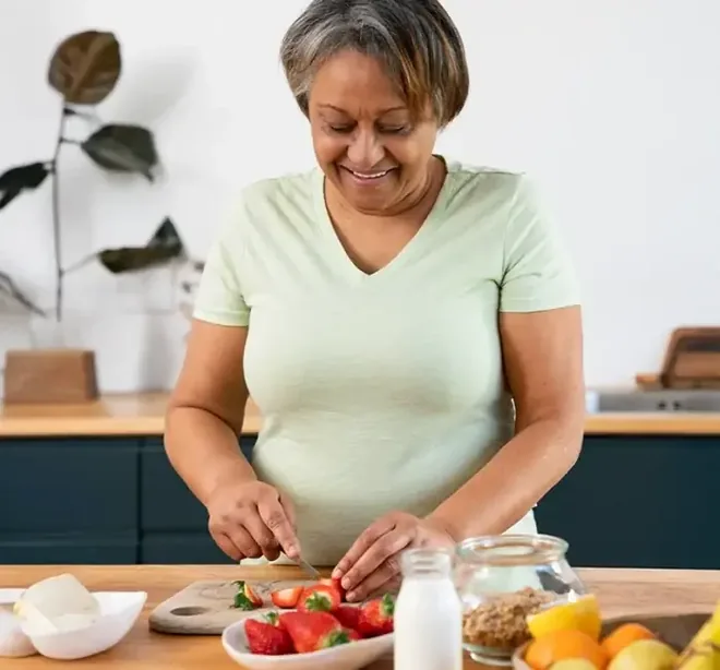 Glycobalance daily routine: with breakfast, or beside it
