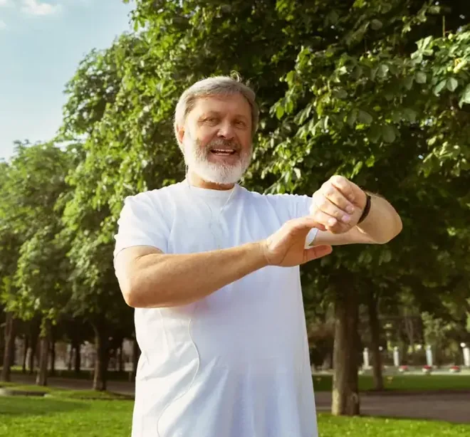 Glycobalance daily routine: routine holds better outdoors